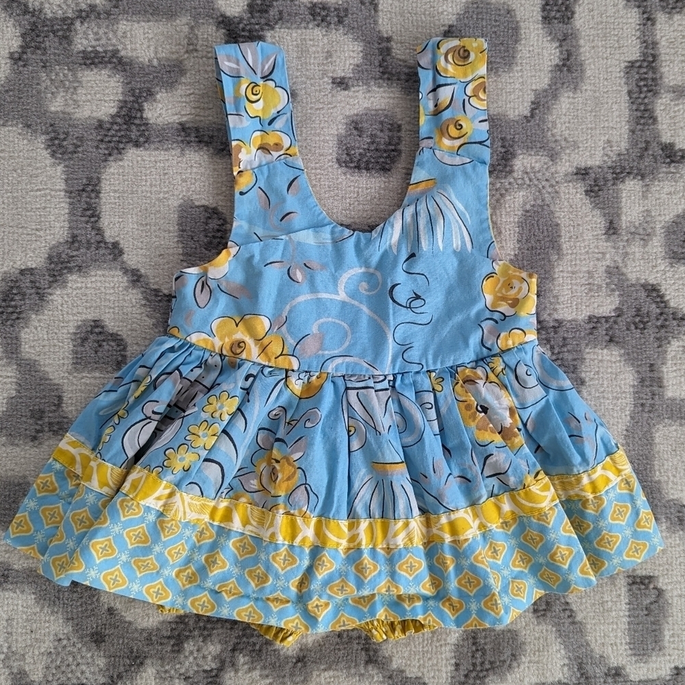 Jelly The Pug Boutique Poem Bloomer Romper Size 24 months